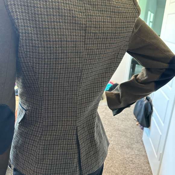 Zara Plaid Blazer NWT XS - Picture 5 of 5